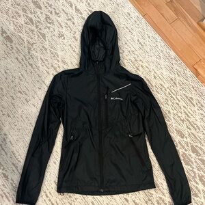 Columbia Women's Black Hooded Ski Jacket